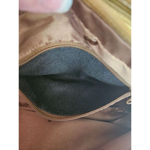 Montini Brown italian Leather bag - Picture 6 of 14